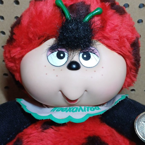 Noel plush ladybug toy, 1990s, excellent condition