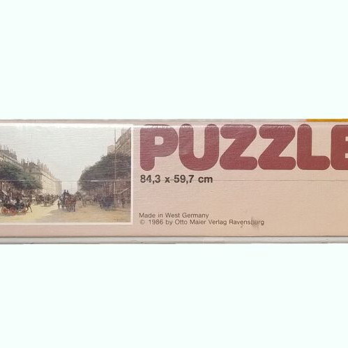 Puzzle Edmond Georges Grandjean Boulevard Ravensburger 1000 pieces new