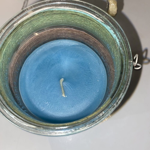 Handmade candle, 15x10 cm
