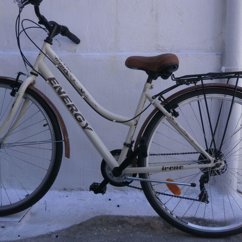 Energy Irene City Bicycle used, 28 inch, V-Brakes, white, women's
