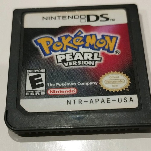 Pearl cartridge for Nintendo DS used