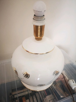 Porcelain lamp used
