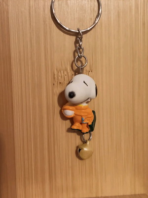 Snoopy Peanuts Astronaut Keychain like new