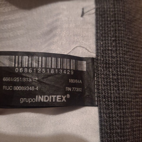 Zara pants, gray, size M