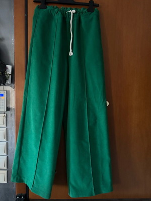 Vassia Kostara trousers green like new, size M