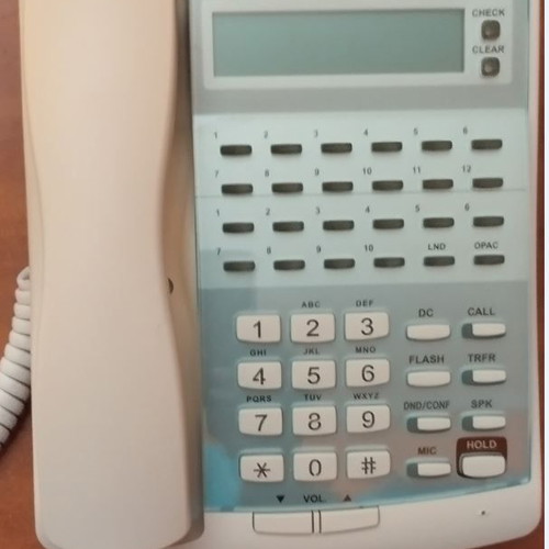 NEC telephone system like new with special telephone device