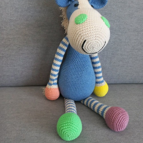 Handmade Amigurumi Horse 44 cm new