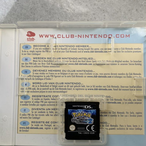 Pokemon Black Version 2 Nintendo DS game used, authentic