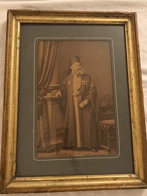 Φωτογραφικός πίνακας Αρχιεπισκόπου Κερκύρας Αντώνιου Χαριάτη μεταχειρισμένος