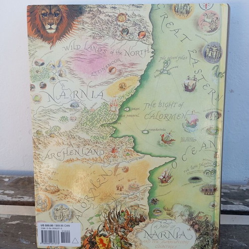 Narnia The Complete Chronicles by C.S. Lewis hardcover, new edition 1988