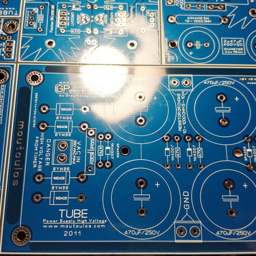Tube Power Supply PCB AIO Blue new