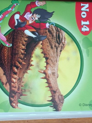 VHS video cassette The Crocodiles from Disney's The Magical World of Animals series for kids