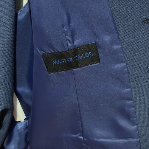 Master Tailor men's suit set 5 pieces new, blue