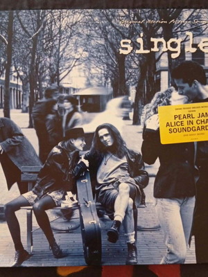 Singles Soundtrack vinyl used, rock genre