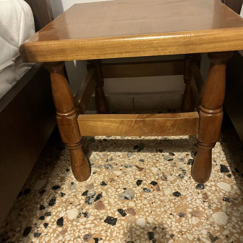 Coffee tables solid wood, like new, set of 2, brown