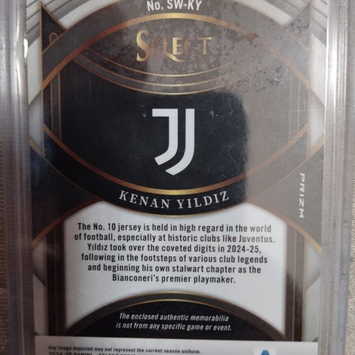 Kenan Yildiz Jersey card new