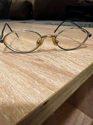 Children's myopia glasses dark blue used