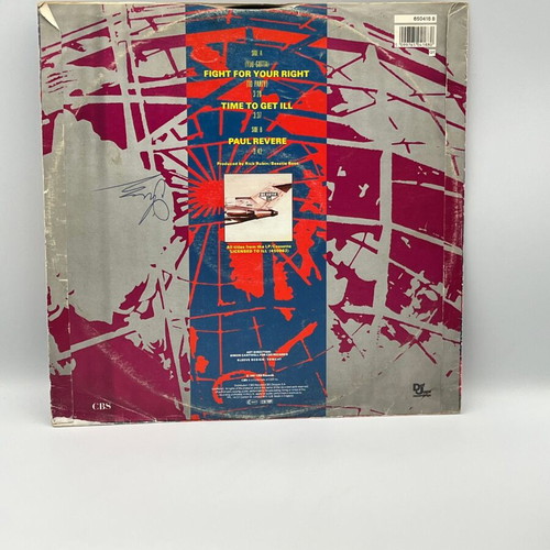 Beastie Boys Fight For Your Right vinyl record used
