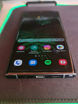 Samsung Galaxy Note 10 Plus Snapdragon edition μεταχειρισμένο με δύο θήκες