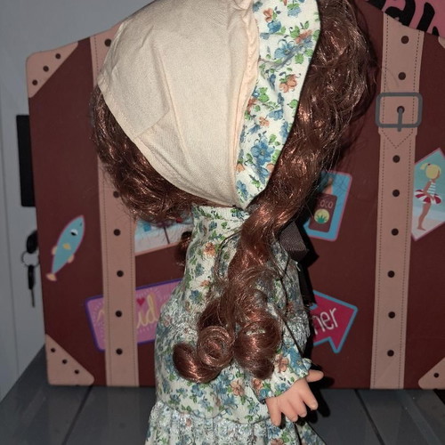 Vintage Japan Anime doll used, Candy Candy or Sarah Kay style, 26 cm