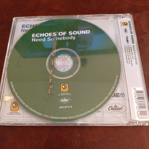 Echoes of sound Need somebody CD like new