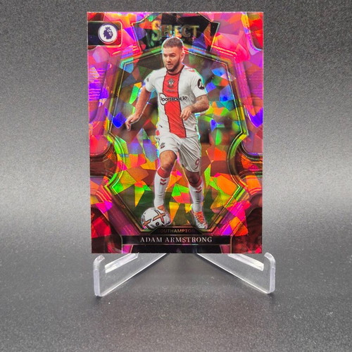 2022-23 Panini Select Premier League Mezzanine Pink Ice Prizm Adam Armstrong Southampton card