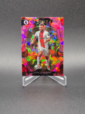 2022-23 Panini Select Premier League Mezzanine Pink Ice Prizm Adam Armstrong Southampton card