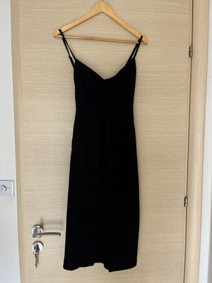 Bershka black women's dress, size small