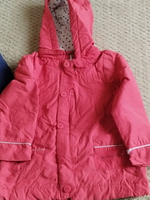 Benetton spring jacket and dress for girls, used, age 3