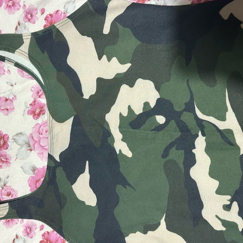 Zara camouflage dress like new, size L