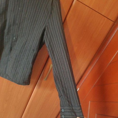 Free Wave men's shirt used, size L, black and brown
