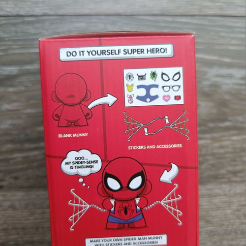 Marvel Kidrobot Spider-man MunnyWorld Micro Series 2 figure new
