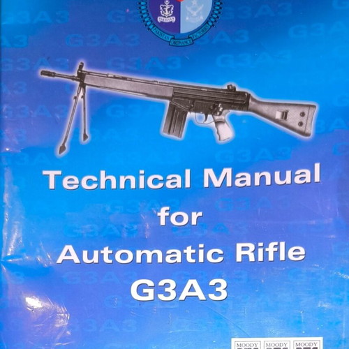 G3A3 Technical Manual like new