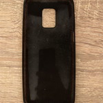 Redmi Note 9 Pro silicone case like new, black translucent
