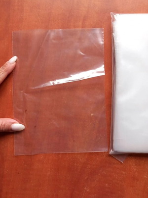 Transparent packaging bags 100 pieces 15 x 20 cm new