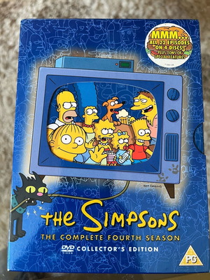 The Simpsons Season 4 Collector's Edition DVD like new with English subtitles