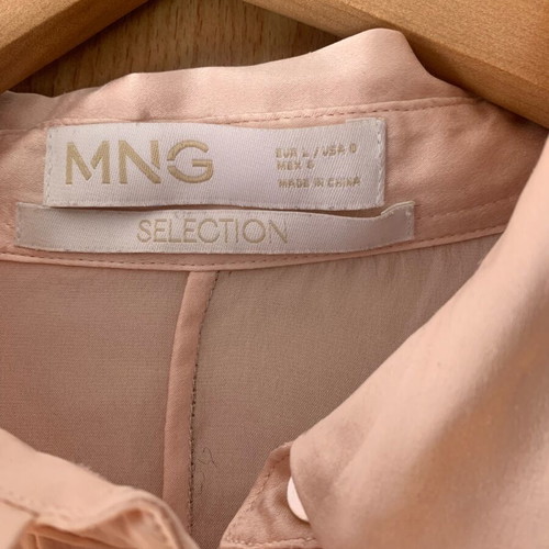 Mango shirt pink, silk, like new