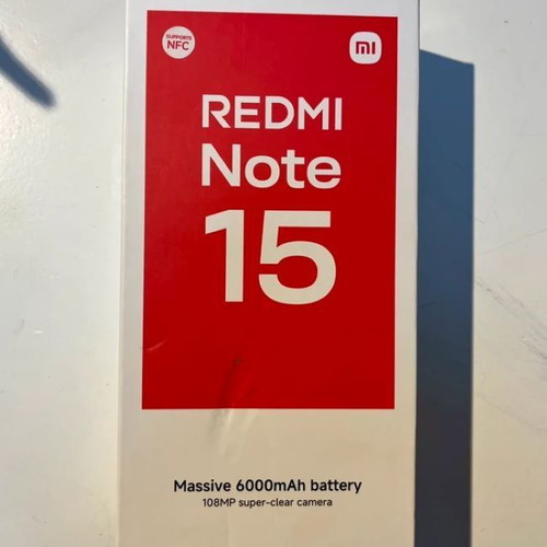 Xiaomi Redmi Note 15 6GB/128GB Glacier Blue smartphone