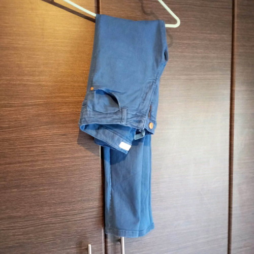 Blue Zara pants like new, age 13-14, size 164 cm