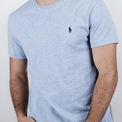 Polo Ralph Lauren men's cotton jersey t-shirt S used, blue