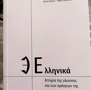 ΕΛΛΗΝΙΚΑ,Ιστορία της γλώσσας και των ομιλητών της