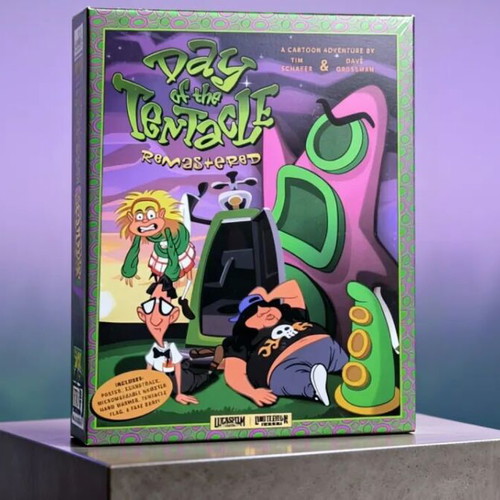 PC The Day of the Tentacle Remastered Big Box new, sealed LucasFilm