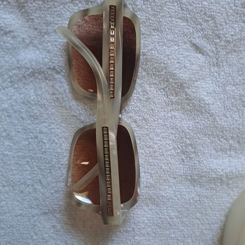 Gianfranco Ferre vintage glasses like new, colorful with original case