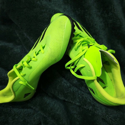 Adidas X Speedportal .4 FxG Game Data football shoes like new, green, size 46.5