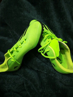 Adidas X Speedportal .4 FxG Game Data football shoes like new, green, size 46.5