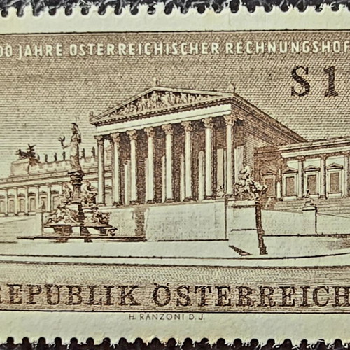 Austria 1961 stamp set, mint condition