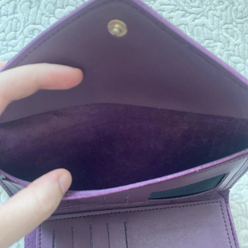 David Polo woman wallet, purple