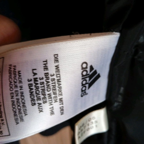 Adidas bomber μπουφάν μεταχειρισμένο, χειμωνιάτικο, μαύρο, μέγεθος S