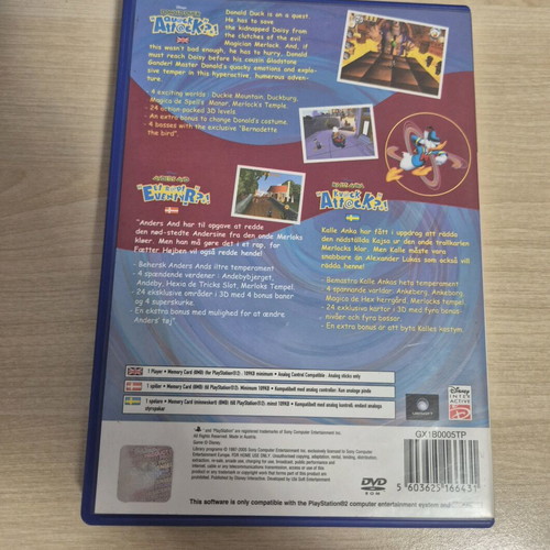 Disney's Donald Duck Quack Attack PS2 used PlayStation 2 game