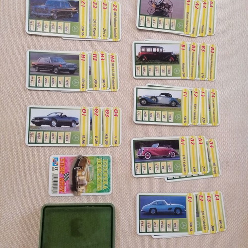 Historical Mercedes Yperatou card game like new